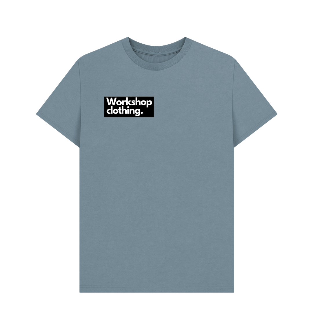 Stone Blue Printed T-shirt