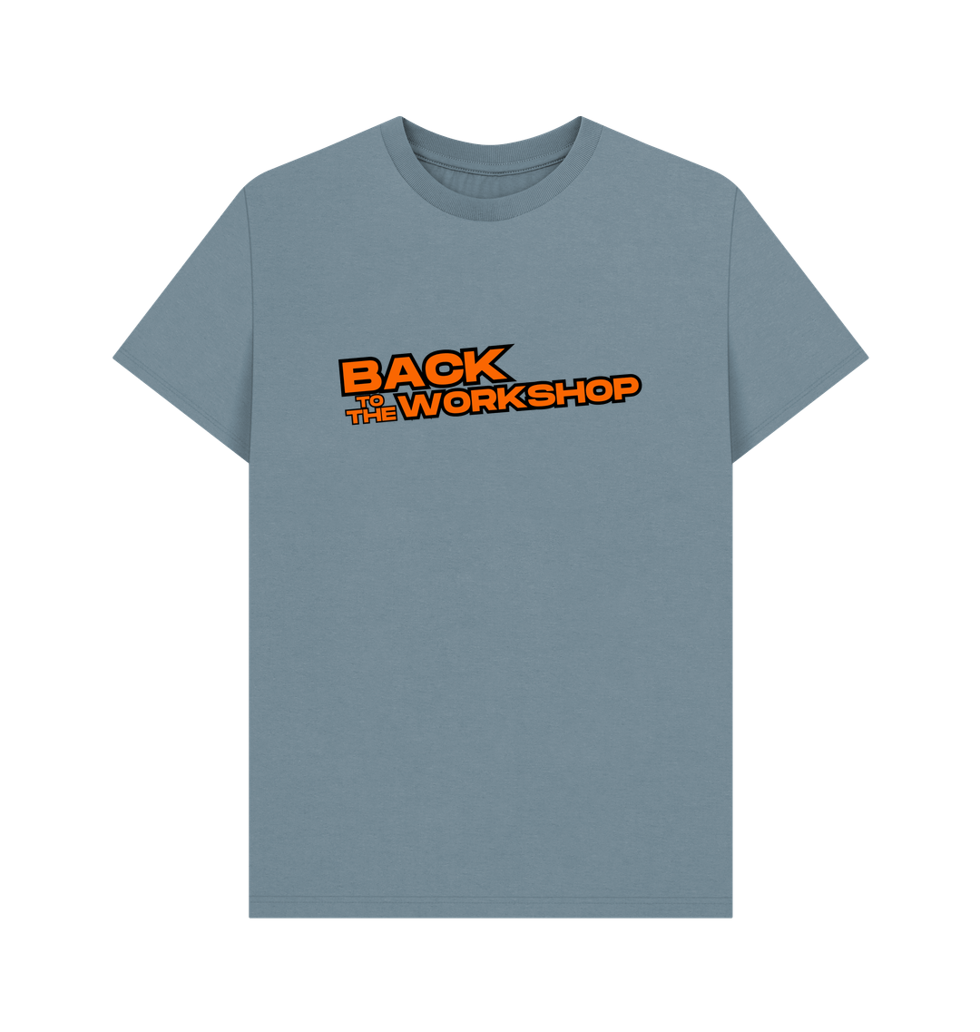 Stone Blue Printed T-shirt